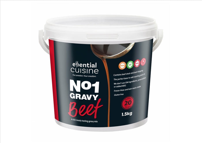 Essential Cuisine - No.1 Beef Gravy Mix (1.5Kg Catering Pack)