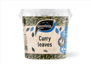Greenfields - Curry Leaves (50g TUB, CATERING PACK)