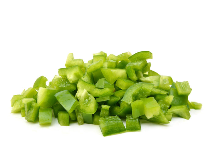 PREP GREEN PEPPER DICED (Cut-off 10pm)