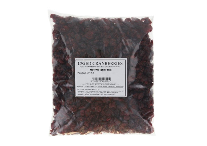 Dried Cranberries (1KG)