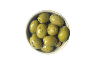 Olives Organic with Lemon, Thyme & Black Pepper (Pouch 1Kg)