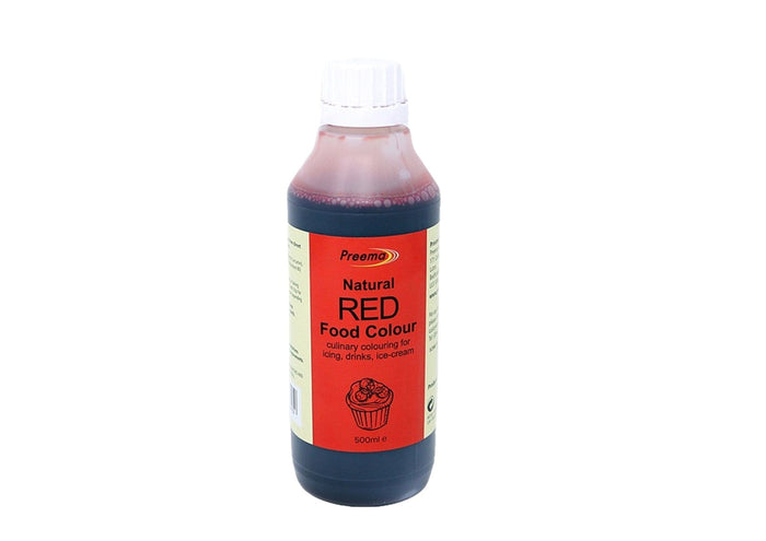 Natural Red Food Colour Liquid 500ml