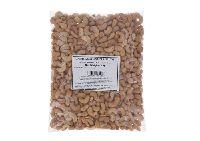 Roasted & Salted Cashews (1KG)