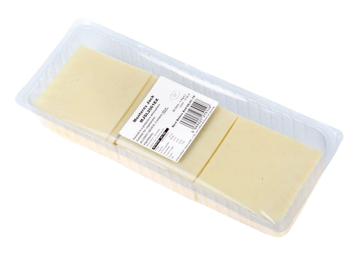 Monterey Jack Cheese Slices (50x20g) (Cut-off 8pm)