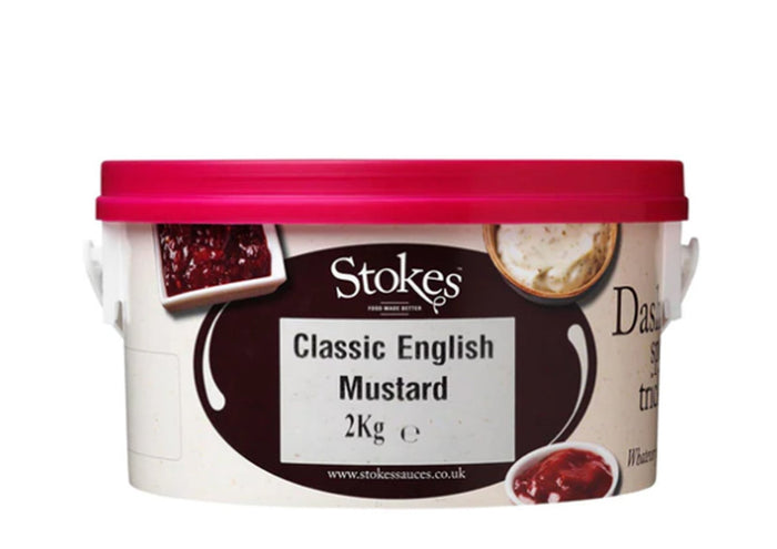 Stokes Classic English Mustard (Catering 2Kg)