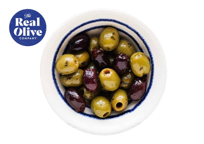 The Real Olive Co - Fine Herbs Pitted Olives (1kg)