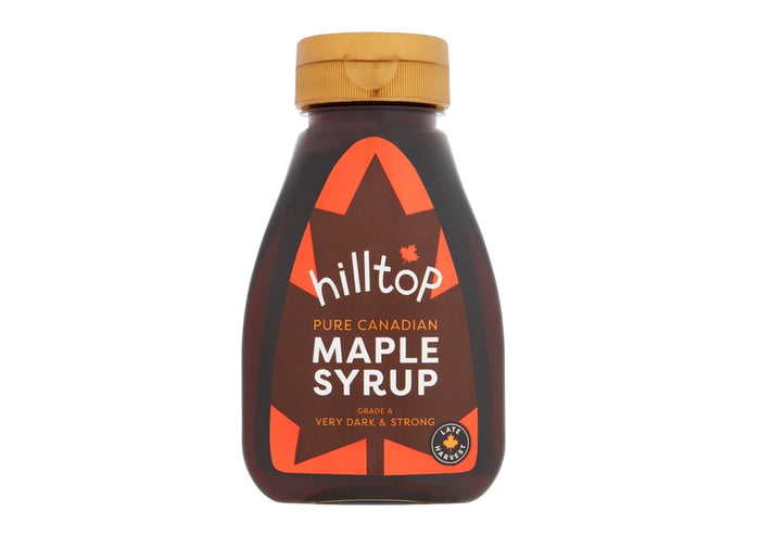 Hilltop - Very Dark Maple Syrup (230g Squeezy Bottle)