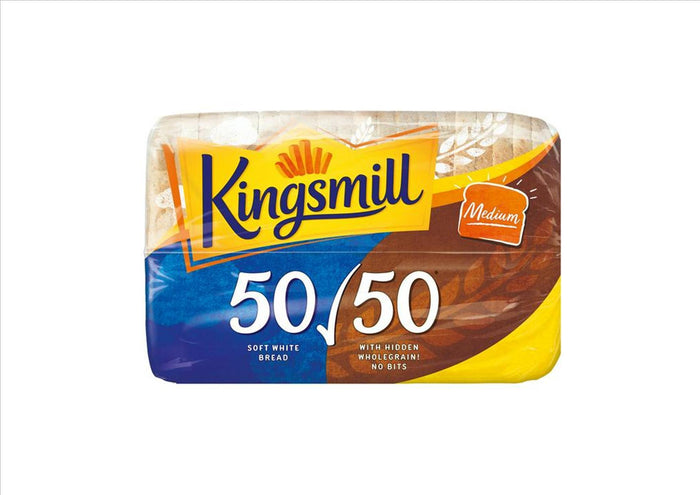 Kingsmill 50/50 Medium Sliced Bread (800g)