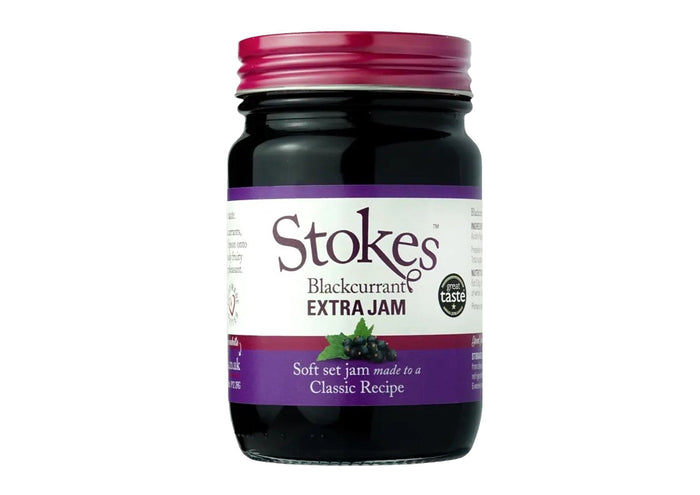 Stokes Blackcurrant Extra Jam (340g)