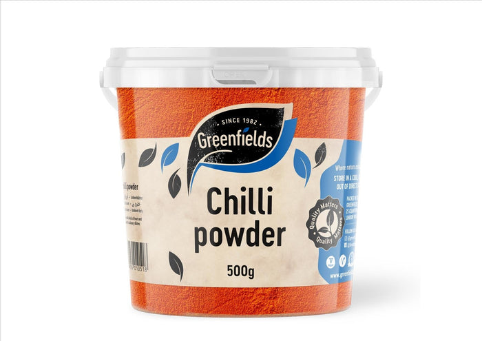 Greenfields - Chilli Powder (500g TUB, CATERING PACK)