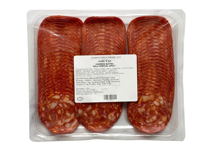 Chorizo Sliced (500g)