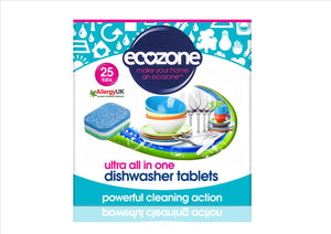 Ecozone Dishwasher Tablets Brilliance All in One (25s)