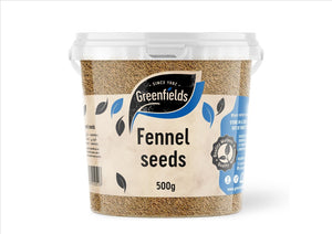 Greenfields - Fennel Seeds (500g TUB, CATERING PACK)
