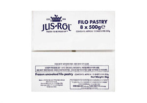 Jus-Rol - Frozen Filo Pastry (Box 8x500g)