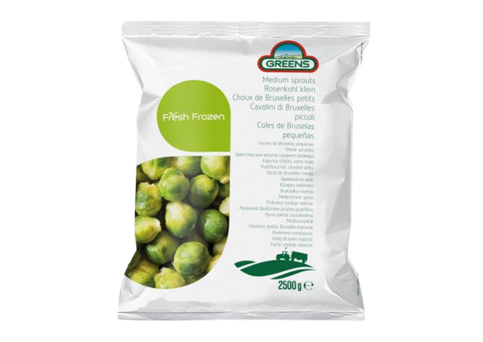 Frozen Brussels Sprouts Medium (2.5Kg)