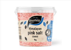 Greenfields - Himalayan Pink Salt Coarse (1000g TUB, CATERING PACK)