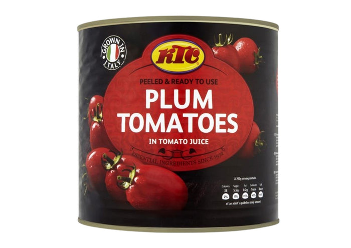 KTC Plum Tomatoes (Catering Tin 2.55Kg)
