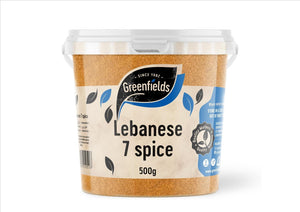 Greenfields - Lebanese 7 Spice (500g TUB, CATERING PACK)