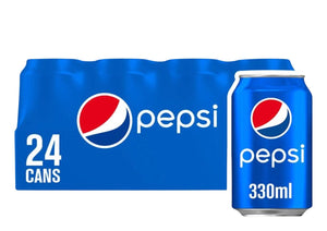 Pepsi Cans 330ml (24 Pack)