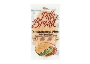Pitta Bread Wholemeal (Pack of 6)