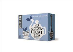 Fairtrade & Organic Everyday Decaffeinated Tea by Clipper (Box 80)