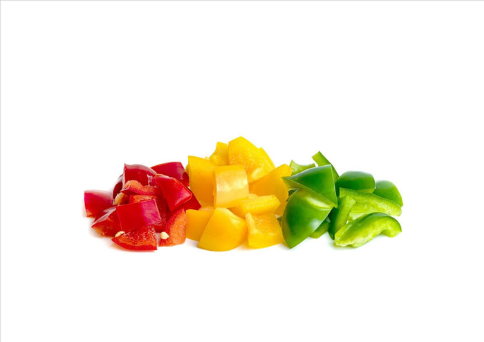 PREP MIXED PEPPERS 3CM DICED (Cut-off 10pm)