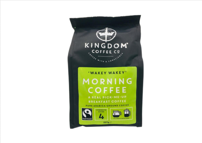 Fairtrade "Wakey Wakey" Morning Ground Coffee (227g)